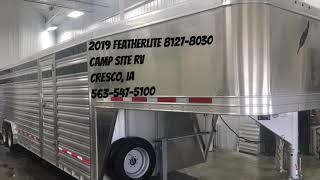 2019 Featherlite 8127-8030 Stock Trailer With Utility Conversion