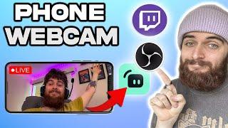How To Use Your PHONE As A WEBCAM In OBS & Streamlabs For FREE