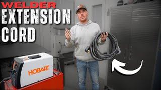 DIY Welding Extension Cord...STEP By STEP...With Part Links