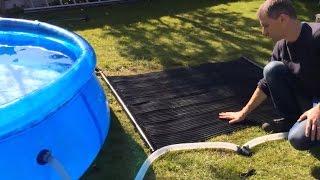 Totally Solar Powered Pool Heating Kit, Free Heating & Electricity - Installation Guide