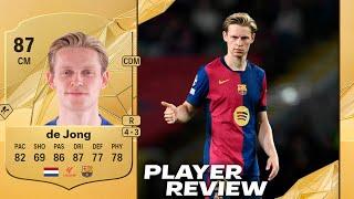 PUEDE SER UNA TEMPORADA ESPECIAL PARA DE JONG!! | FRENKIE DE JONG 87 REVIEW