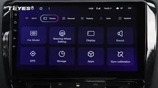 10 Teyes CC3 Device Settings Car Audio Upgrade