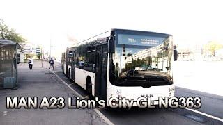 MAN A23 Lion's City GL NG363 № 1499 На 54 Маршруте Санкт Петербург