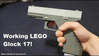 LEGO Glock 17 (Working) | Jim's LEGO Guns