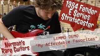 LEMMO DEMO: 1984 Fender E Series Stratocaster | "My Affordable Favorites"