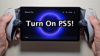 PlayStation Portal How to Turn On PS5 with Portal