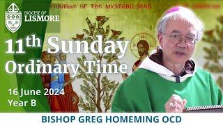 Catholic Mass Today 11th Sunday Ordinary Time 16 June 2024 Bishop Greg Homeming Lismore Australia