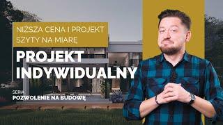 PROJEKT INDYWIDUALNY - NIŻSZA CENA I PROJEKT SZYTY NA MIARĘ | POZWOLENIE NA BUDOWĘ