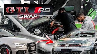 UM PASSO IMPORTANTE NO GTI MK7 c/ SWAP RS3 