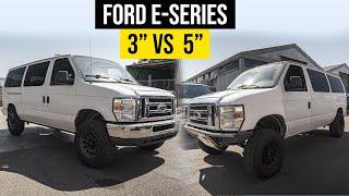 The Ultimate Guide to 3" vs 5" Suspension Lift Kit Ford E-Series