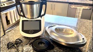 Smart Food Processor UltraCook -Your All-in-One Kitchen Wizard! Self-Cleaning, 600+ Recipes & More