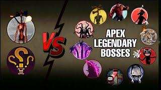 Monster Head, All in One Vs APEX Legendary Bosses | Most Epic Video