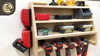 Drill Charging Station | Easy to Build!