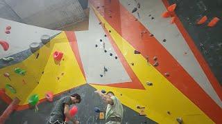 6b+ indoor climbing