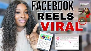 HOW TO GO VIRAL ON FACEBOOK REELS 2022