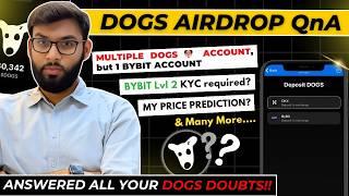 All DOGS related Question Answered! | DOGS Airdrop