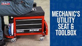 Sealey Mechanic's Utility Seat & Toolbox - SCR18 Range