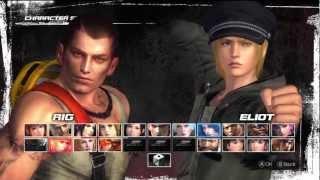 Dead Or Alive 5 - Match 10 - SasukeUzumaki (1P) Vs Herman (2P) (HD)