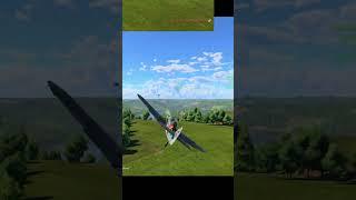 WarThunder: LOSER jumps out of plane so I don't get the kill #warthunder #shortsfeed #shorts #video