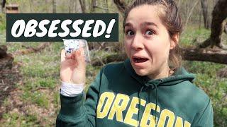SHE'S OBSESSED WITH THIS GEOCACHE! (Geocaching)