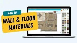 Add Materials to Floor Plans - RoomSketcher App