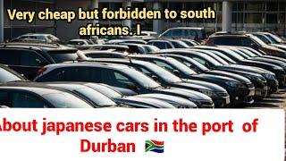 Affordable japanese cars in durban port and  what you should know .