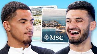 Levi, Lesley and Armando Build their Dream MSC Cruise