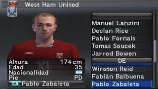 West Ham 2019/20 FACEPACK PES PS2/PSP