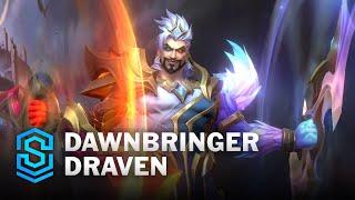 Dawnbringer Draven Wild Rift Skin Spotlight