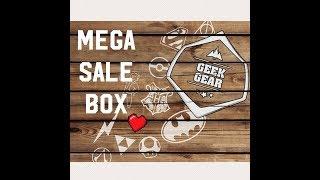 GEEK GEAR UNBOXING MEGA SALE BOX REIVEW + GIVEAWAY |  AMAZING !!