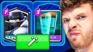 ZAUBERSTAB BAUT 1 STUNDE LANG MEINE DECKS... (Katastrophe) | Clash Royale Deutsch