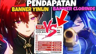 Persaingan Sangat Sengit  !? Hasil Pedapatan Banner Yinlin vs Banner Clorinde Top up di Ditusi