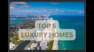 TOP 5 LUXURY HOMES FOR SALE PINELLAS COUNTY FLORIDA