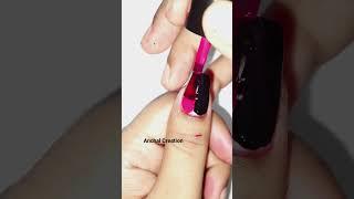 Very Easy Nail Art Design  #nailart #nailswag #youtubeshorts