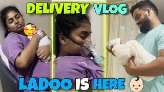 Finally Ladoo Baby Is Here  | Our Delivery Vlog | C Section or Normal Delivery ? | KL With TN