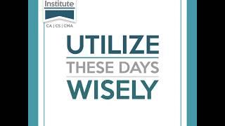 Utilise these days wisely - Study from home | SJC