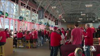 Nebraska volleyball fans flock to Louisville