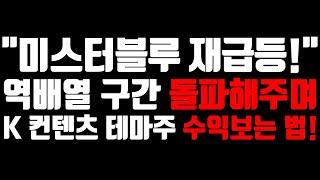 [미스터블루 주가전망] 미스터블루 주가 폭등 예상 분석 수익 타점은?!