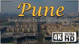 NS Ventures| Drone Route Video| Aerial Video Pune| Pune Aerial Walkthrough | Real Estate Drone Video