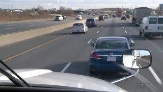 Bird's eye view of what truckers deal with on Ont. highways