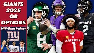 Realistic QB Options For the Giants in 2025