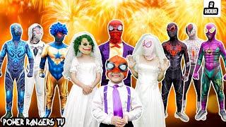 JOKER pretends to be Spider Bride - Spider-man's unstable wedding- Best action video compilation