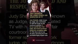 JUDY SHEINDLIN: THE JUDGE FEARED AND RESPECTED ON TV.