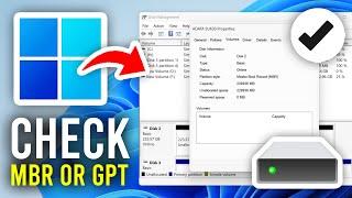 How To Check If Disk Is MBR Or GPT In Windows - Full Guide