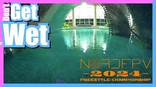 Playing in the Fountain - NordFPV 2024 Freestyle Championship