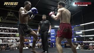  USA vs Thailand  - Muay Thai Full Fight with a Thrilling Knockout!