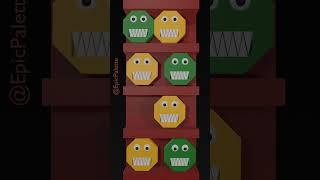 Cute Monster Ladder Octagon #cartoon #funny #adventure #fyp #viralshorts #monster #games #octagon