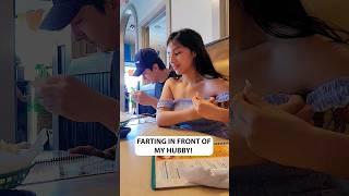 farting in front of my hubby  #funnyshorts #funnyvideos #lol #husbandwifecomedy