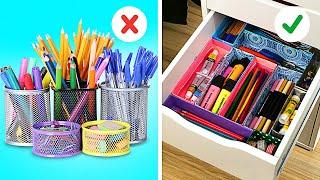 22 Cool School Hacks Every Student Should Know || Creative Ideas For Students by 5-Minute DECOR!