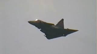 SK37 Saab Viggen at RAF Waddington airshow 1999